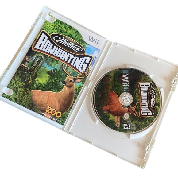 Nintendo Wii Mathews Bowhunting Game-Video Game-Rated T-GUC - Picture 3 of 4